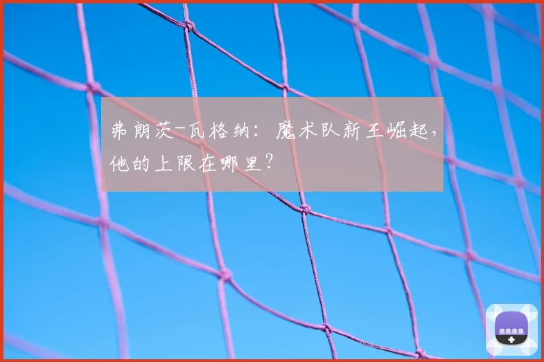弗朗茨-瓦格纳：魔术队新王崛起，他的上限在哪里？