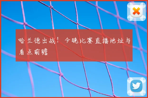 哈兰德出战！今晚比赛直播地址与看点前瞻